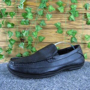 Dexter Men Comfort Driving Moccasin Black Synthetic Sz 7 Medium Gently Used 2025